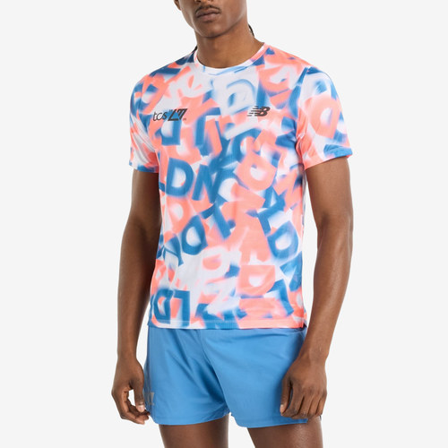 New Balance新百伦正品London Edition男印花短袖T恤MT51298D-MLT