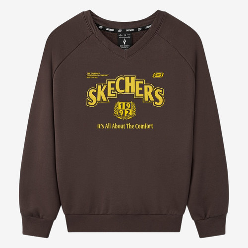 Skechers斯凯奇正品儿童时尚舒适百搭休闲运动卫衣L325U039-05U5