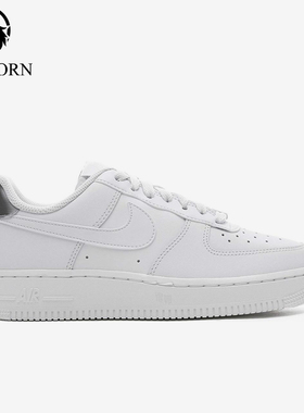 Nike/耐克正品空一号AF1新款女白色包裹低帮板鞋AO2132-003