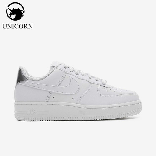 Nike/耐克正品空一号AF1新款女白色包裹低帮板鞋AO2132-003