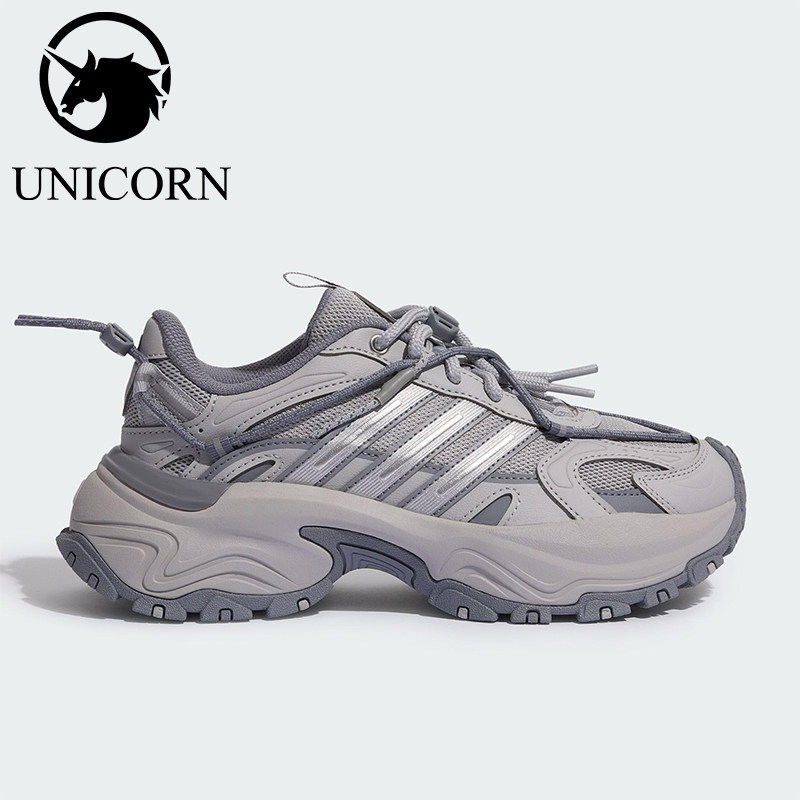 Adidas/阿迪达斯官方正品2025男女复古厚底耐磨回弹老爹鞋KJ1212