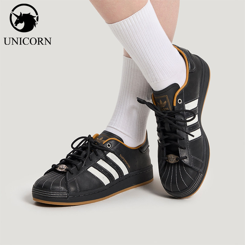 Adidas/阿迪达斯正品三叶草男女休闲低帮系带耐磨日常板鞋KI6590 - 实物图