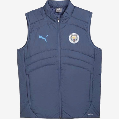Puma彪马正品男拉链立领无袖休闲运动日常出行马甲777552-12