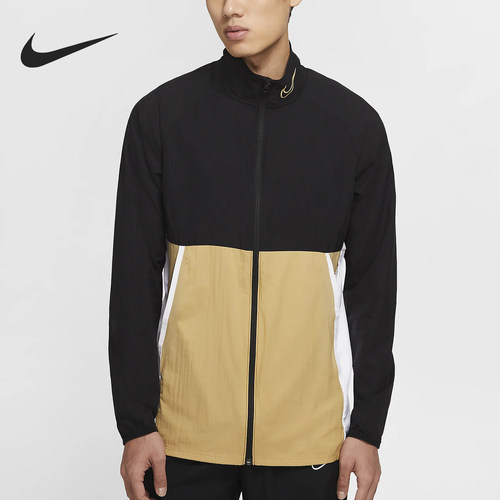 Nike/耐克正品2026春季款男士拼接梭织足球外套BQ7347-014