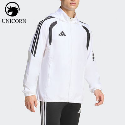 Adidas/阿迪达斯正品TIRO26L WB男士连帽经典足球夹克JY9734