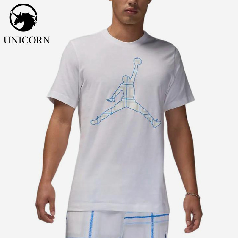 Nike/耐克正品Jordan男士运动休闲圆领套头短袖T恤FZ1977-100图片