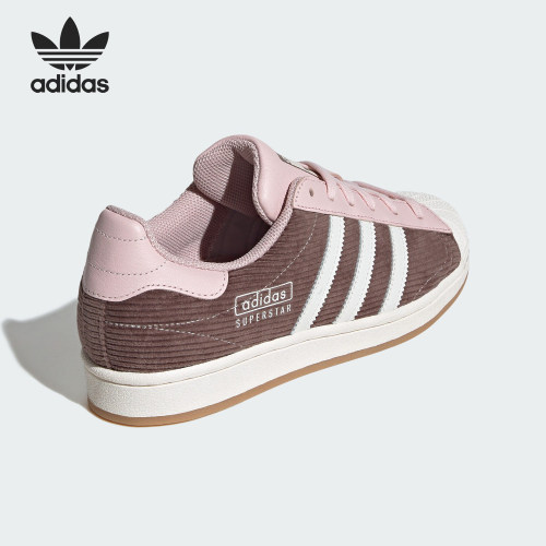 Adidas/阿迪达斯官方正品三叶草女士时尚贝壳头运动板鞋IG2153