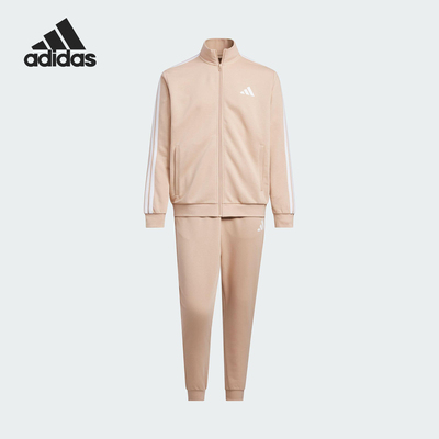 Adidas/阿迪达斯官方正品TRACKSUIT男女经典三条纹运动套装JZ0111
