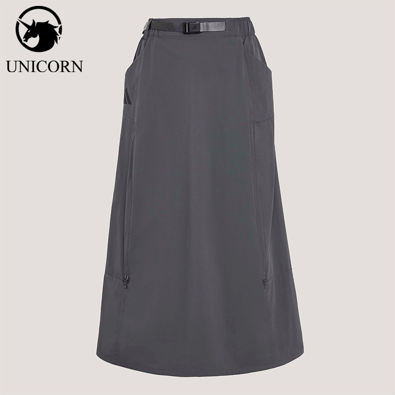 Adidas/阿迪达斯正品XPLORIC SKIRT女士运动户外凉感半身裙KD4418图片