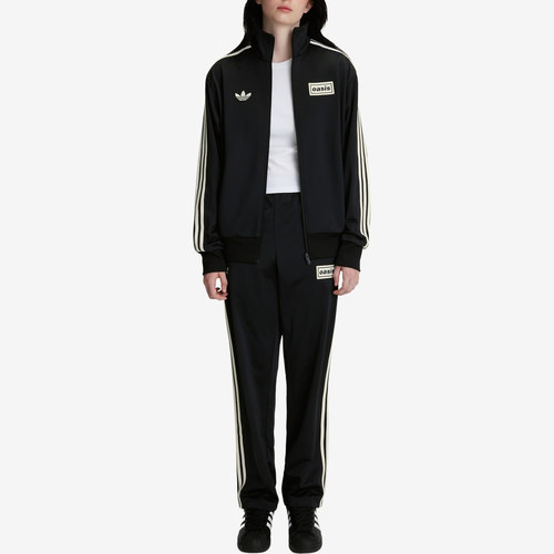 Adidas阿迪达斯正品Oasis联名Firebird男条纹收脚刺绣长裤KT3459