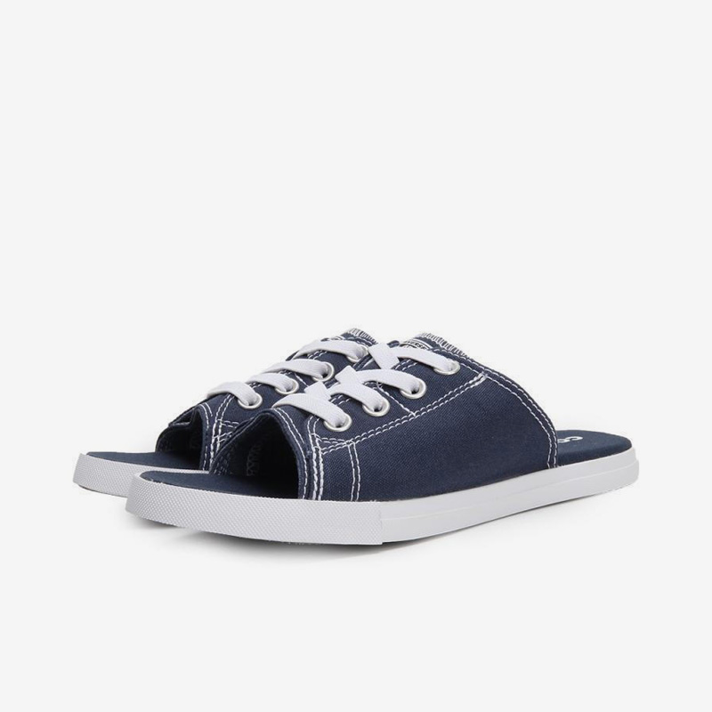 Converse匡威 舒适情侣款一字拖鞋男女同款低帮帆布鞋 150249C