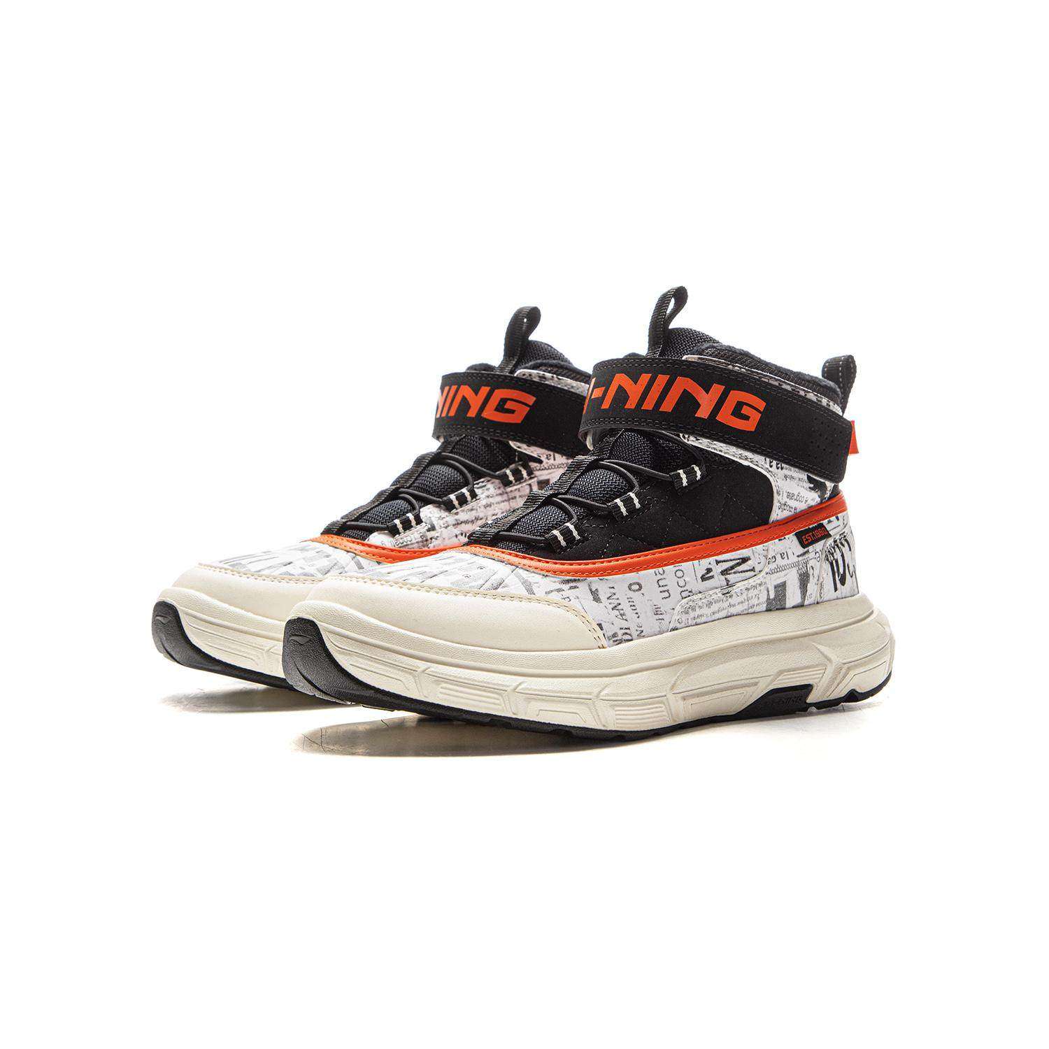 李宁正品2025冬季男女大童反光加绒保暖减震高帮休闲鞋YKCV170,童鞋/婴儿鞋/亲子鞋,运动鞋,淘宝优惠券,粉丝福利购,淘宝优惠卷