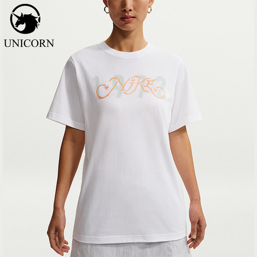 Nike/耐克正品Sportswear女士简约宽松经典日常透气T恤IR7559-100