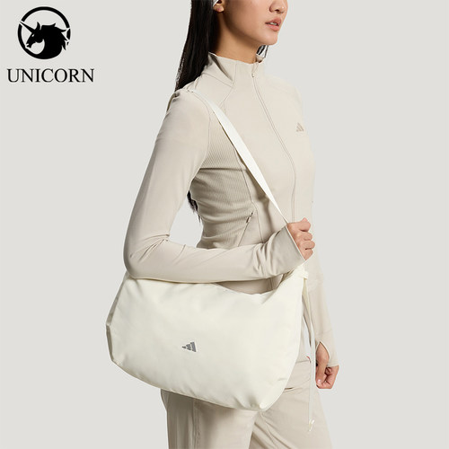 Adidas/阿迪达斯正品2026年女士经典运动休闲单肩斜挎包KT3034