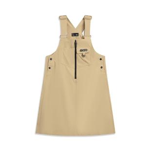 潮流休闲反光背带裙YSKU094 女大童运动生活系列时尚 李宁正品 新款