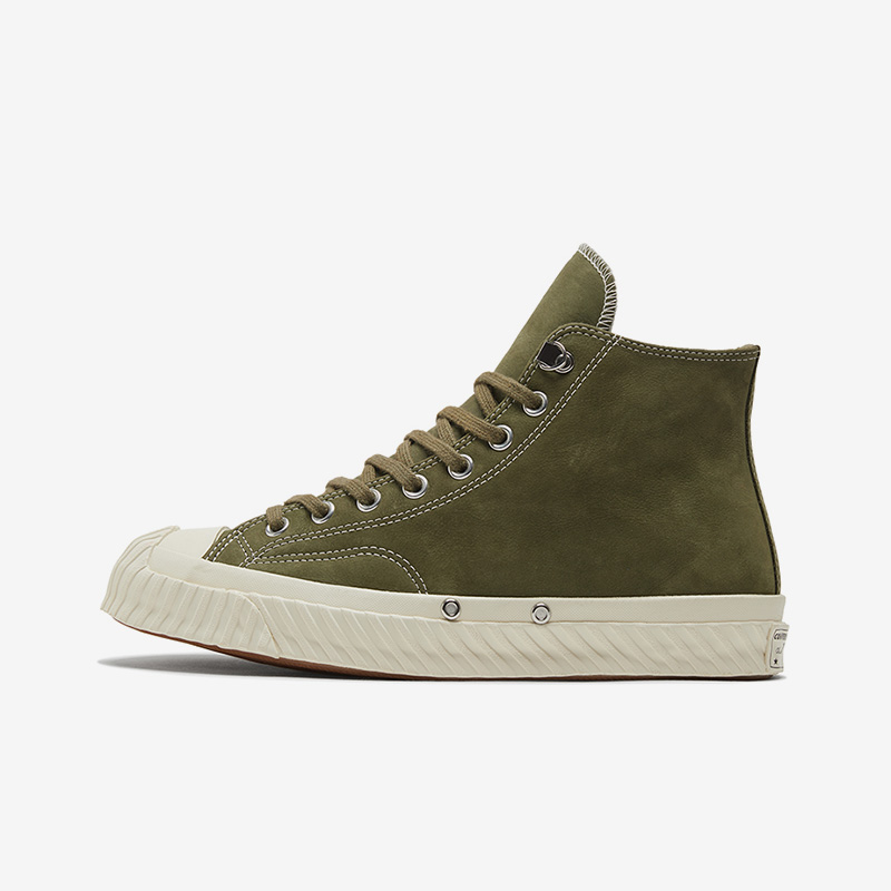 Converse匡威 1970S牛皮灰绿加绒保暖保暖饼干鞋男女板鞋 169594C