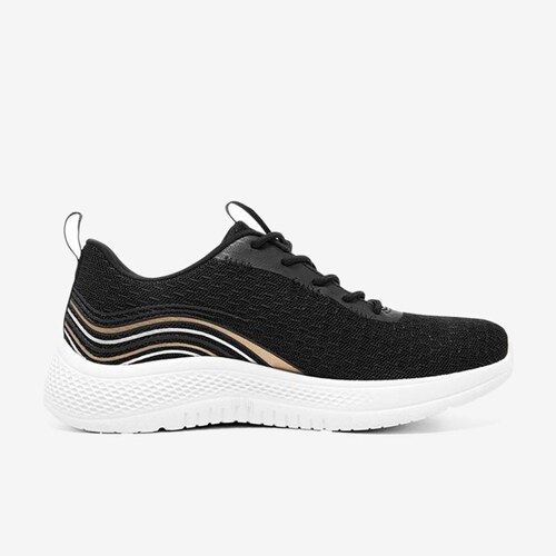 Skechers斯凯奇正品That'S Fresh女款低帮运动休闲鞋8750054-BLK