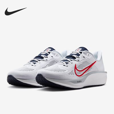 Nike耐克男鞋跑步鞋2026新款正品跑鞋QUEST 6白跑步运动鞋FD6033
