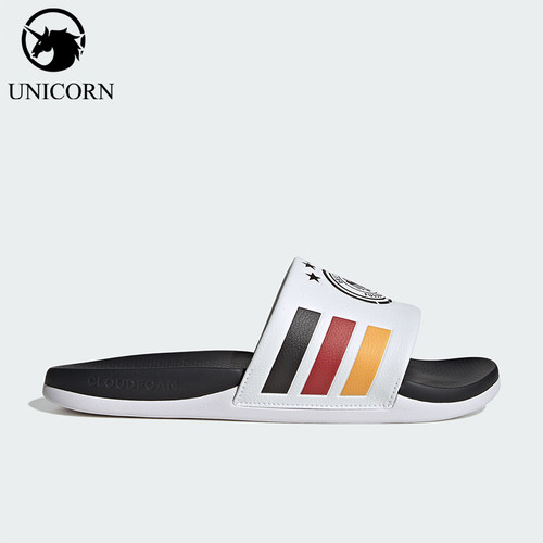 Adidas/阿迪达斯官方正品ADILETTE CMFT DFB男女时尚拖鞋HQ2527