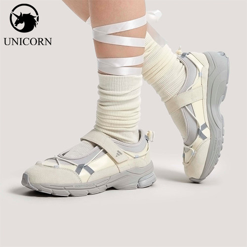 Adidas/阿迪达斯官方正品FORMOTION女士玛丽珍芭蕾风休闲鞋KJ6881