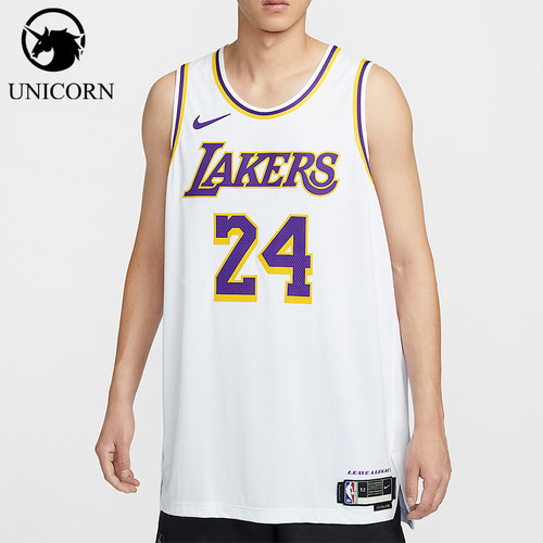 Nike/耐克正品2025男士套头圆领网眼透气篮球背心T恤DM5911-101