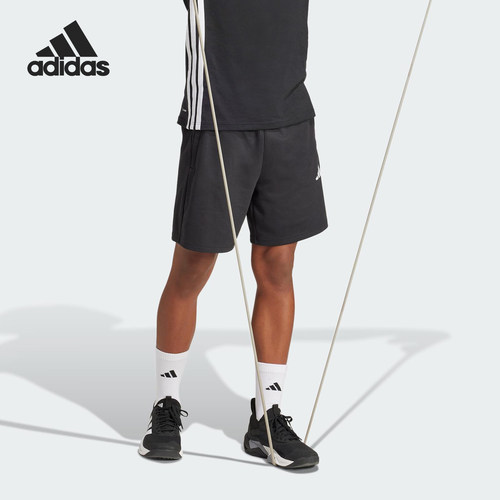 Adidas/阿迪达斯正品TR-ES FR SH男士训练针织运动短裤JG1276