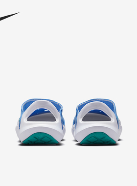 Nike/耐克正品Aqua Swoosh儿童透气一脚蹬包头凉鞋FN0876-400