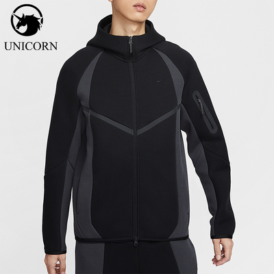 Nike/耐克正品Tech Windrunner男士休闲连帽拼接外套IF1326-010