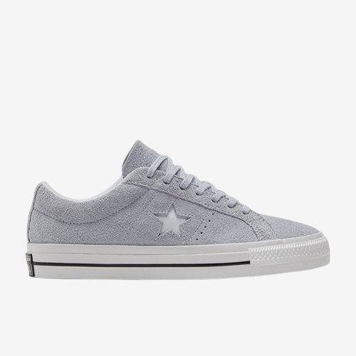 Converse匡威正品经典淡紫色低帮男女复古翻毛皮休闲板鞋172387C