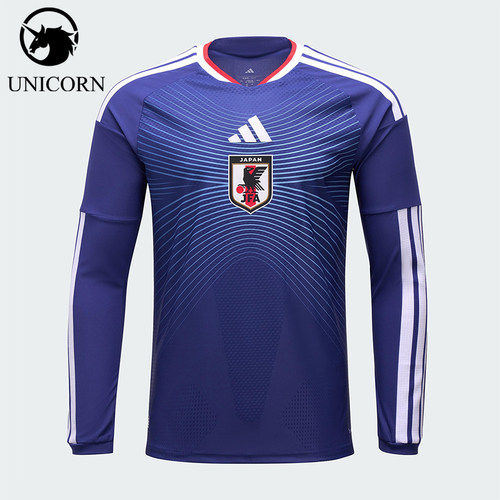Adidas/阿迪达斯正品日本队男士足球运动修身透气T恤JZ9681