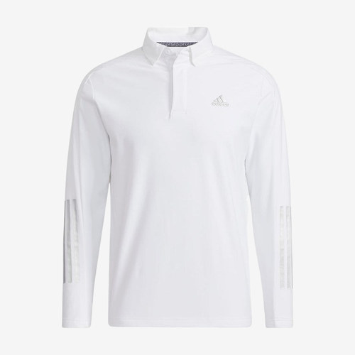Adidas阿迪达斯正品男款长袖运动轻便舒适日常出行翻领衫GT3423