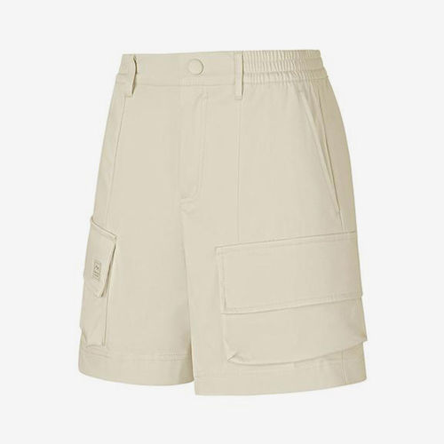 Skechers/斯凯奇正品夏季款女士日常运动梭织短裤P225W096-04CH