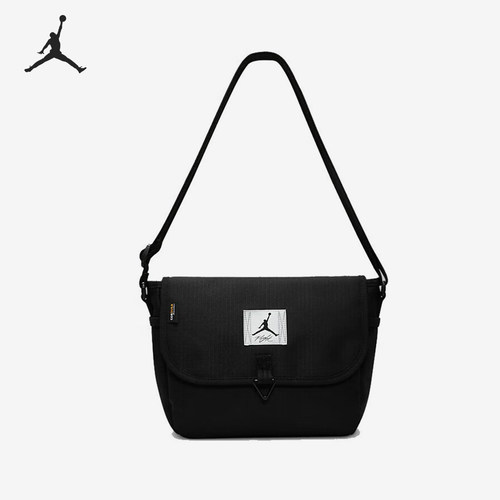 Nike/耐克正品JORDAN男女经典拉链单肩斜跨包JD2333003AD-001