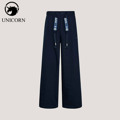 Adidas/阿迪达斯正品三叶草男士宽松经典休闲时尚系带长裤KW5669