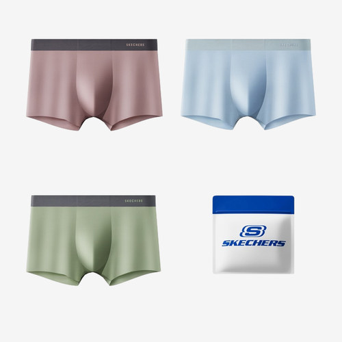 Skechers斯凯奇正品儿童舒适无痕速干高弹内裤NK224M001-NK01