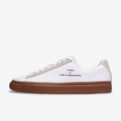 PUMA彪马正品Clyde Stitched男女同款低帮潮流百搭板鞋364474-01