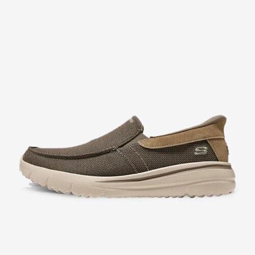 Skechers斯凯奇正品微瑕男款潮流通勤舒适百搭休闲鞋205754-LTBR