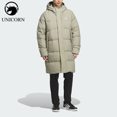 DOWN Adidas JK男女连帽运动羽绒服KQ5518 MID 阿迪达斯正品