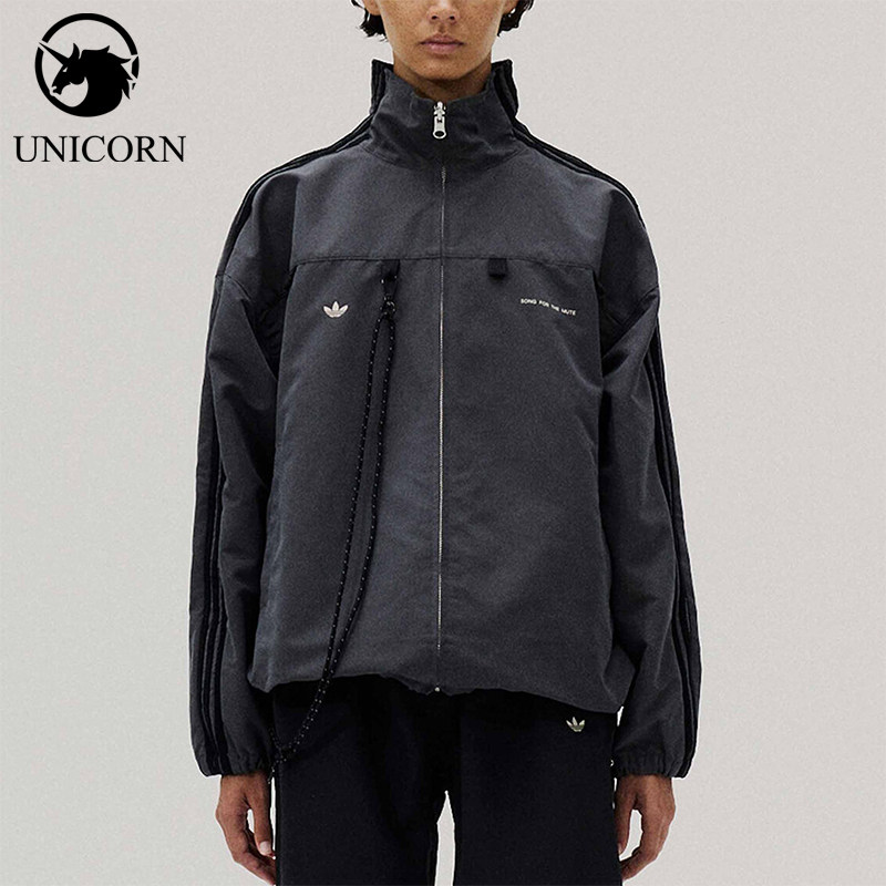 Adidas/阿迪达斯正品三叶草男女梭织经典休闲运动夹克外套KS1340