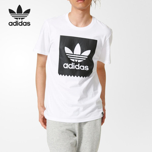 Adidas/阿迪达斯正品BLKBRD LOGO FIL 男子休闲运动短袖T恤AY8899