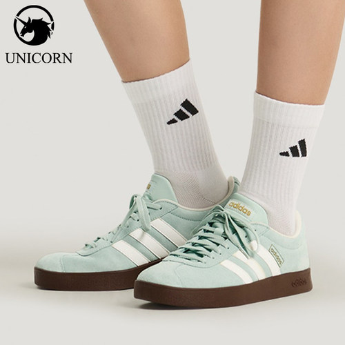 Adidas/阿迪达斯官方正品2026春季款男女低帮系带耐磨板鞋KH5552