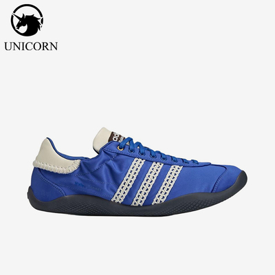 Adidas/阿迪达斯正品三叶草男女蓝色低帮经典贴合日常板鞋JR1774