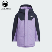 阿迪达斯正品 Adidas PARKA DOWN儿童运动防风羽绒服KC5409