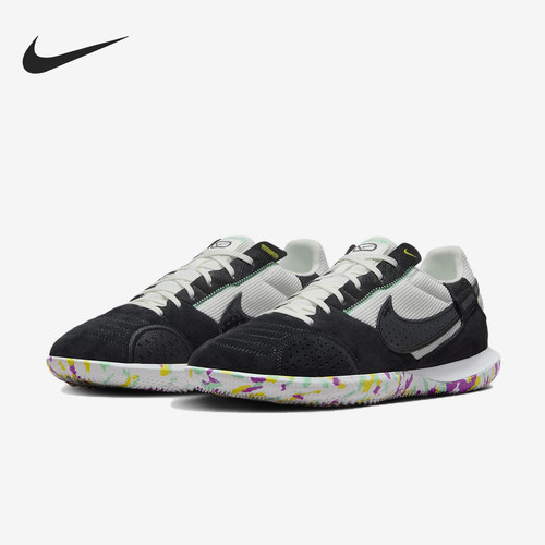 Nike耐克正品Street gato男款圆头系带低筒运动足球鞋DC8466-100