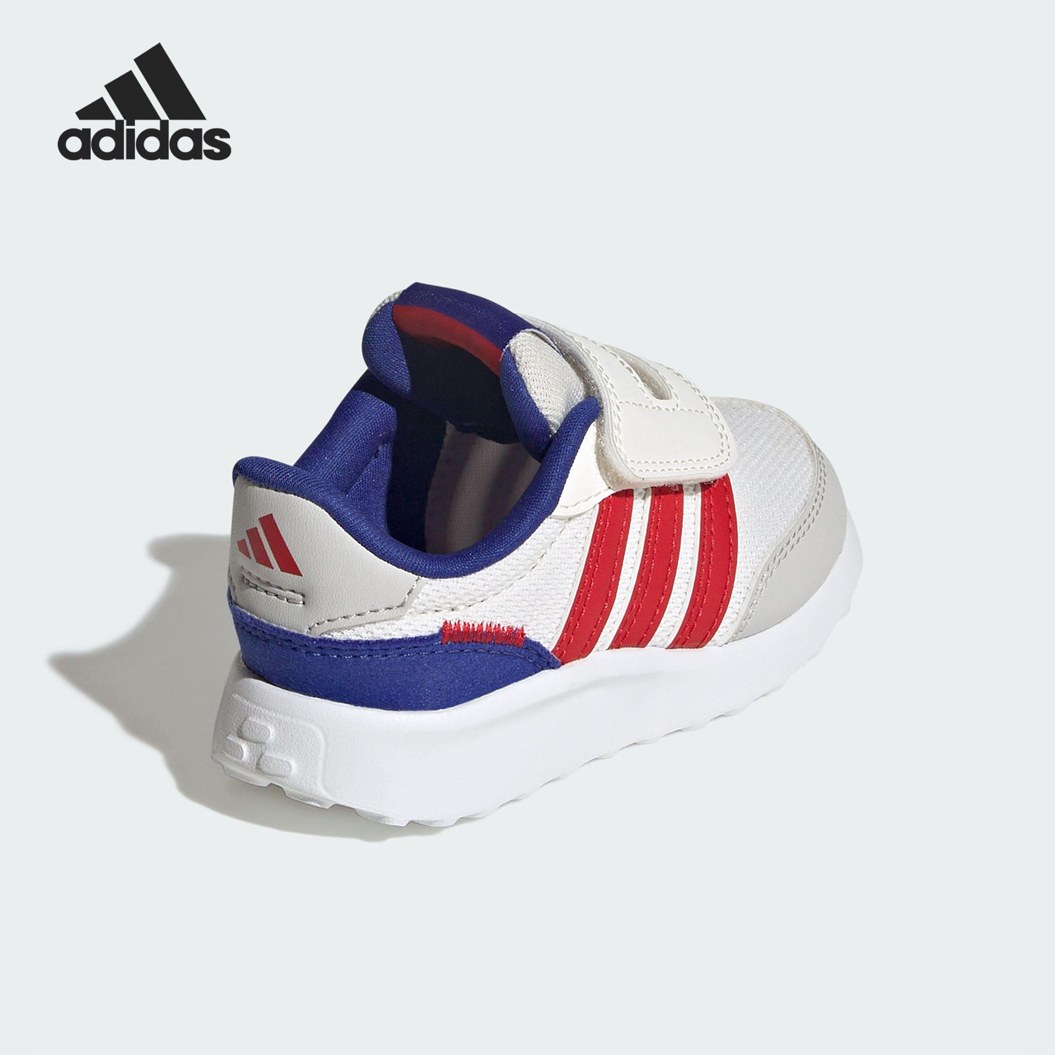 Adidas/阿迪达斯正品RUN 70S AC婴童运动魔术贴耐磨休闲鞋JQ9616