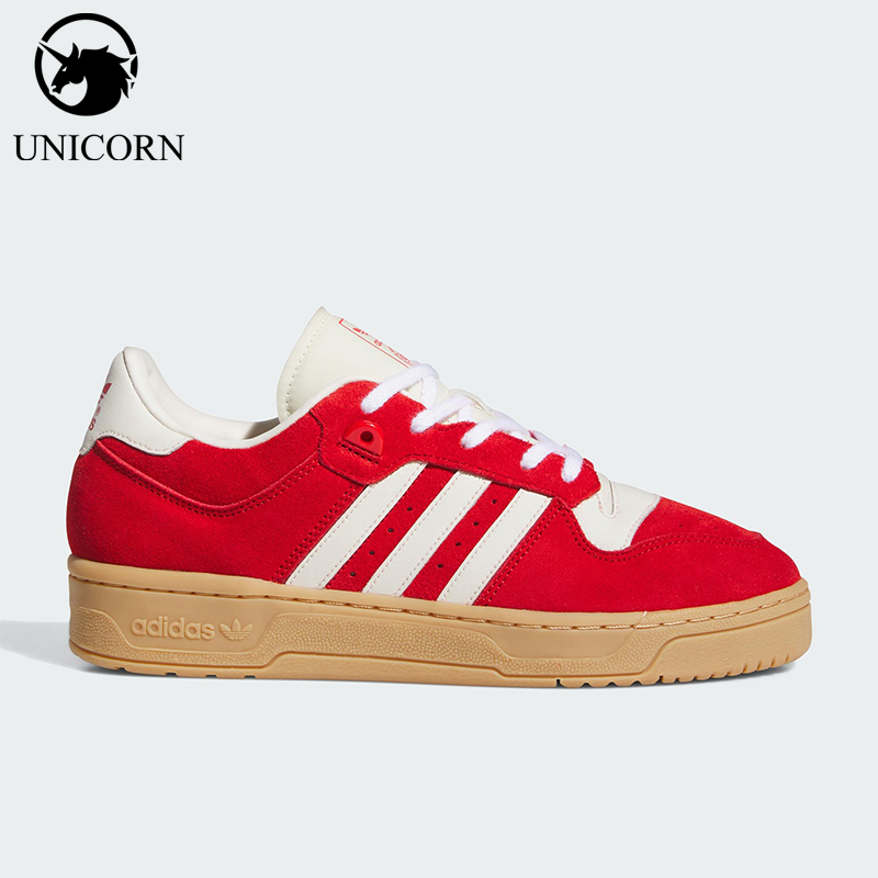 Adidas/阿迪达斯正品RIVALRY 86 LOW男士耐磨复古时尚板鞋ID8410