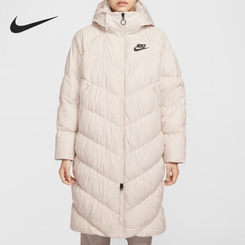 Nike/耐克正品连帽中长梭织羽绒服新款女羽绒服IB2971-008