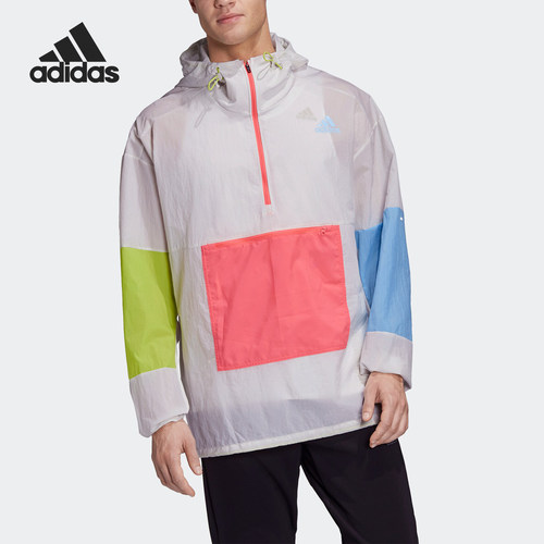 Adidas/阿迪达斯正品ADAPT JACKET M男装秋季跑步运动服装GC8606