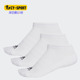 阿迪达斯正品 黑 男女训练 3双 AH9875 休闲抗磨袜子 Adidas