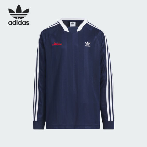 Adidas/阿迪达斯正品三叶草儿童运动时尚透气长袖T恤JM4673